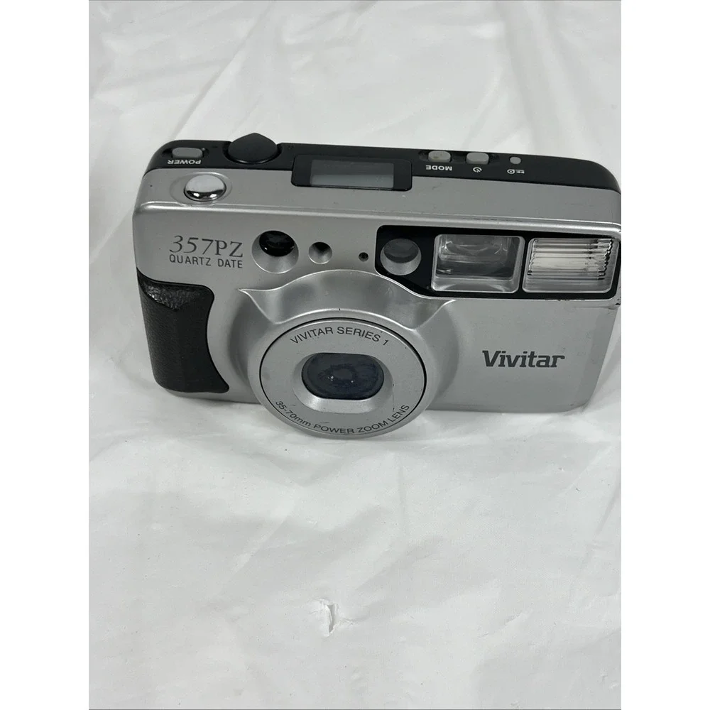Vivitar Series1 357PZ QD 35mm‎ Point & Shoot Film Camera Not Tested